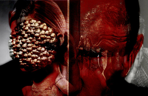 A Portrait of power- what can't be washed: Vladimir Putin van Leni Smoragdova, Digitaal te koop op Singulart