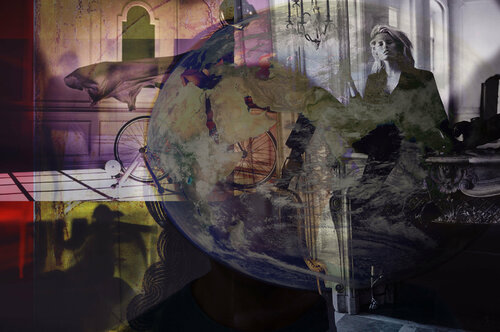 A Portrait of power- what can't be washed: a Film director van Leni Smoragdova, Digitaal te koop op Singulart