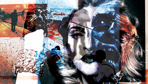 A Portrait of power- what can't be washed: Madonna van Leni Smoragdova, Digitaal te koop op Singulart