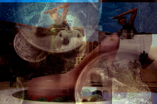 A Portrait of power- what can't be washed: Self portrait {$M} van Leni Smoragdova, Digitaal te koop op Singulart