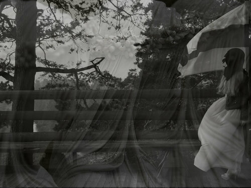 A Portrait of power- what can't be washed: a woman van Leni Smoragdova, Digitaal te koop op Singulart