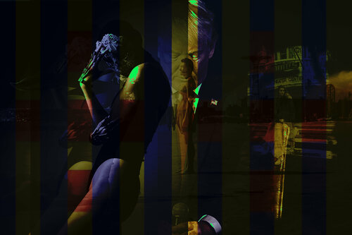 A Portrait of power- what can't be washed: Donald Trump van Leni Smoragdova, Digitaal te koop op Singulart