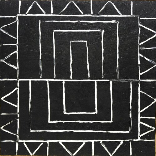 serie negra "four dimension" van Jorge Nava, Schilderij te koop op Singulart