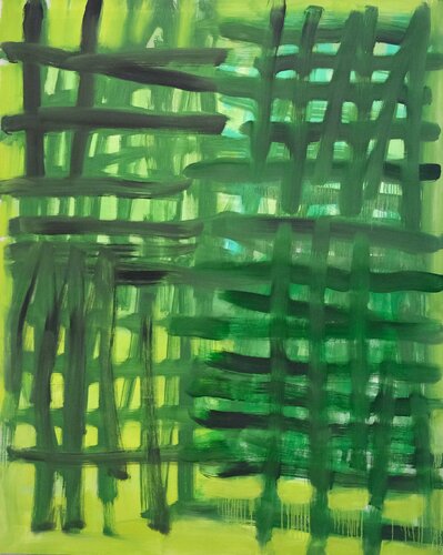 serie "like bees to the honey" 2021, 6 van Jorge Nava, Schilderij te koop op Singulart