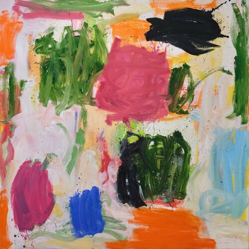serie "like bees to the honey" 6,  2022 van Jorge Nava, Schilderij te koop op Singulart