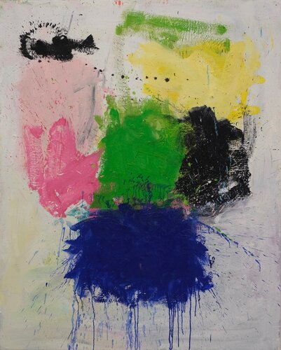 serie "paintings for bees" 3, 2022 van Jorge Nava, Schilderij te koop op Singulart