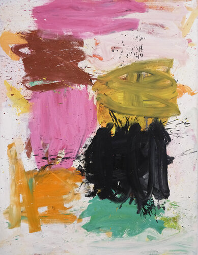 serie "PAINTINGS FOR BEES" ,  2022 van Jorge Nava, Schilderij te koop op Singulart