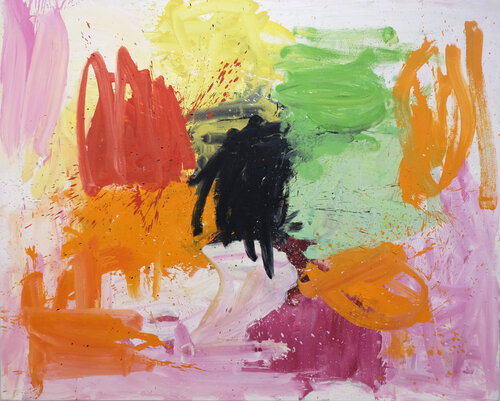 serie "PAINTINGS FOR BEES" 2,  2022 van Jorge Nava, Schilderij te koop op Singulart