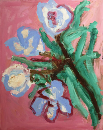 serie "las flores del bien " 5 , 2023 van Jorge Nava, Schilderij te koop op Singulart