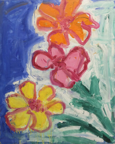 serie "las flores del bien " 7 , 2023 van Jorge Nava, Schilderij te koop op Singulart