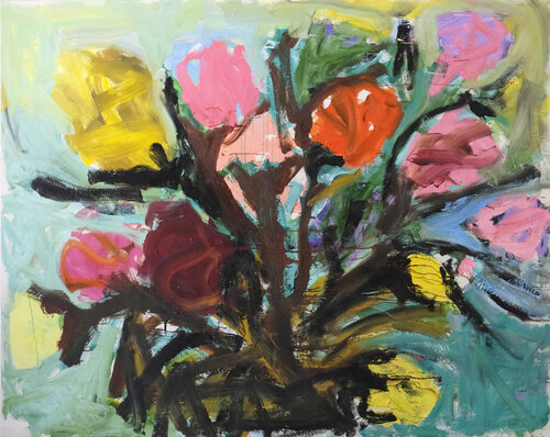 serie "las flores del bien " 9 , 2023 van Jorge Nava, Schilderij te koop op Singulart