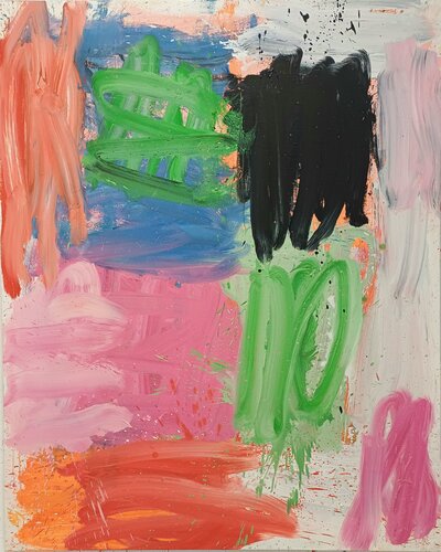 serie "PAINTINGS FOR BEES" ,  2022 van Jorge Nava, Schilderij te koop op Singulart