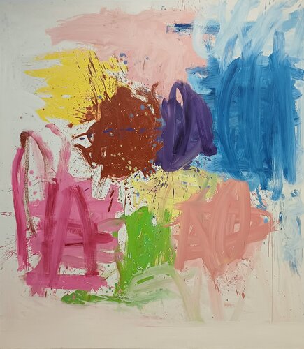 serie "PAINTINGS FOR BEES" ,3  2022 van Jorge Nava, Schilderij te koop op Singulart