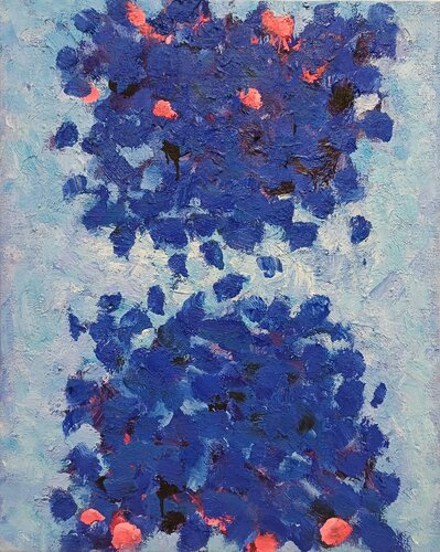 serie "reflejos en el agua", 3, 2025 van Jorge Nava, Schilderij te koop op Singulart