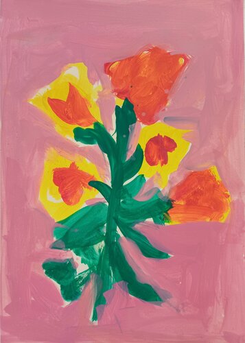 serie "las flores del bien "  , 2025 van Jorge Nava, Schilderij te koop op Singulart