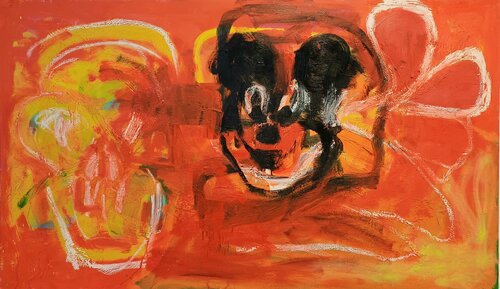 mask par Jorge Nava, Peinture en vente sur Singulart