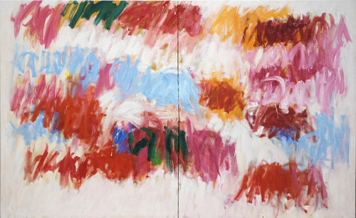 serie de murales sobre las estaciones "fulgor primaveral" par Jorge Nava, Peinture en vente sur Singulart