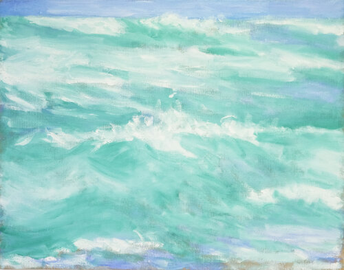 "la mar de verano" par Jorge Nava, Peinture en vente sur Singulart