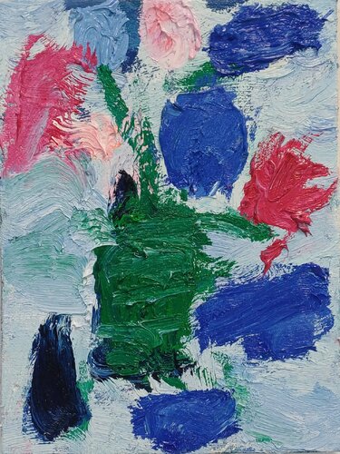 flores salvajes van Jorge Nava, Schilderij te koop op Singulart