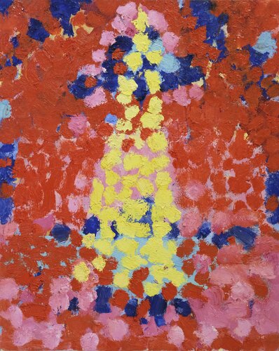 "El chorrón de la santa cueva",  2025 van Jorge Nava, Schilderij te koop op Singulart