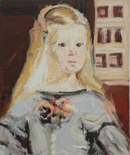 Serie remakes " Las meninas" , Velazquez van Jorge Nava, Schilderij te koop op Singulart