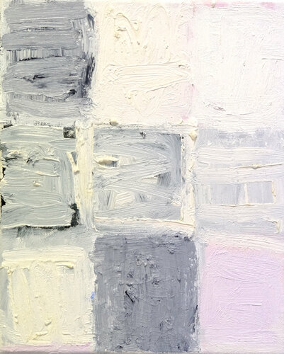 serie" cuadros blancos" 8 di Jorge Nava, Pittura in vendita su Singulart