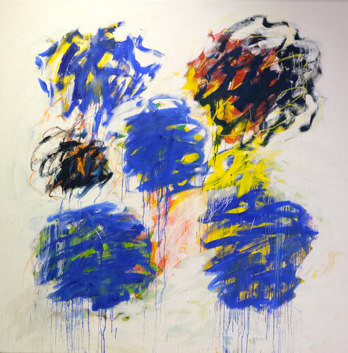 serie "like bees to the honey" 2019 8 van Jorge Nava, Schilderij te koop op Singulart