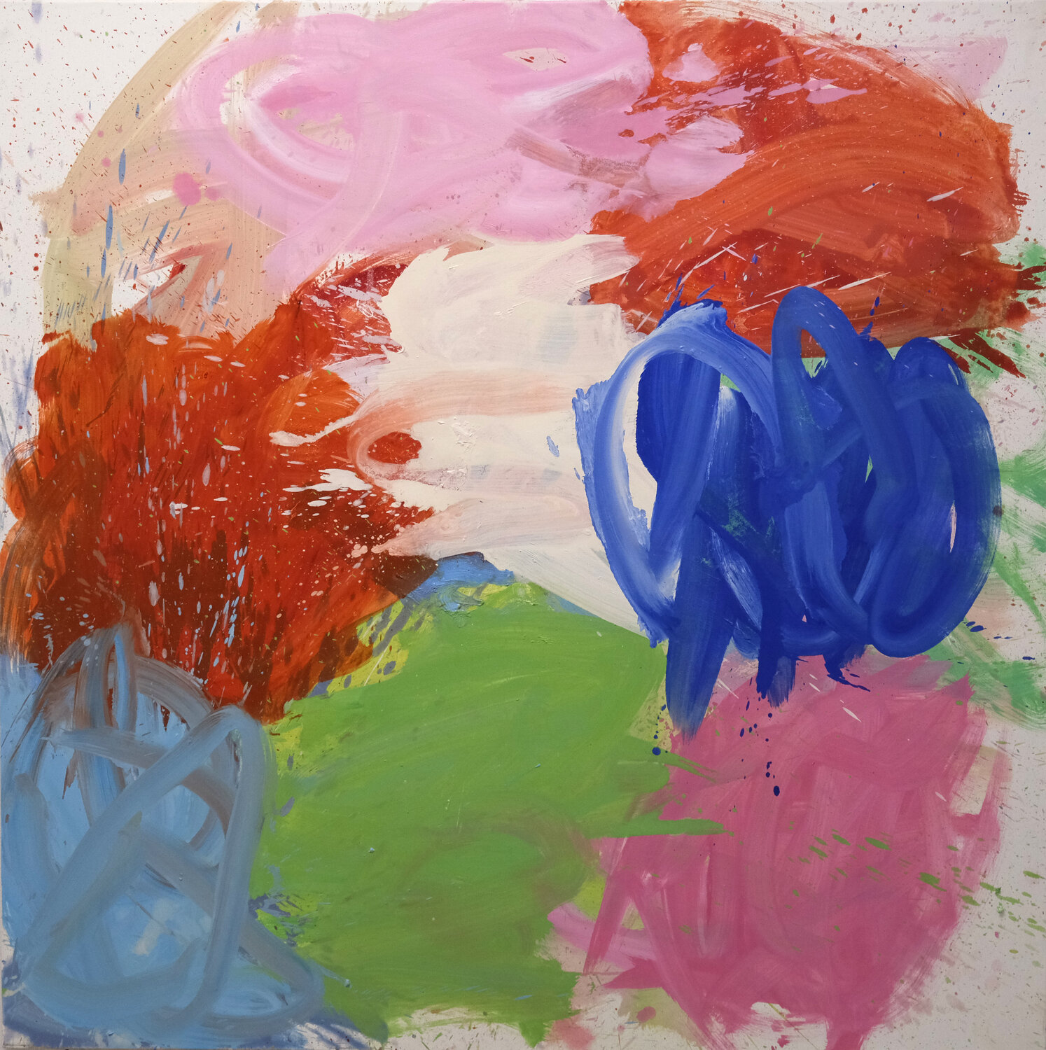 serie "Pinturas del verano" 3,  2024 Jorge Nava Originalgemälde zu verkaufen