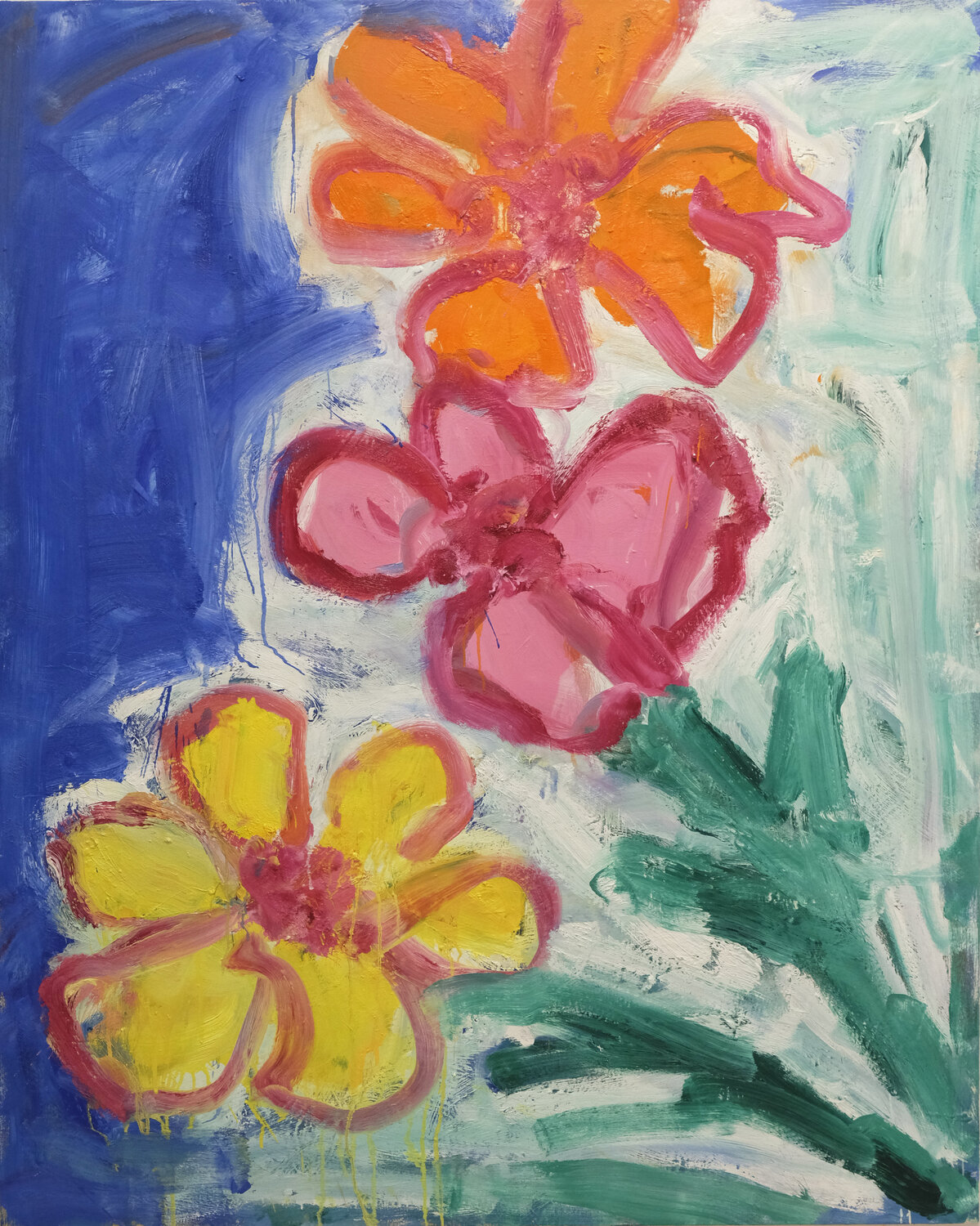 serie "las flores del bien " 7 , 2023 Jorge Nava Dipinto originale in vendita