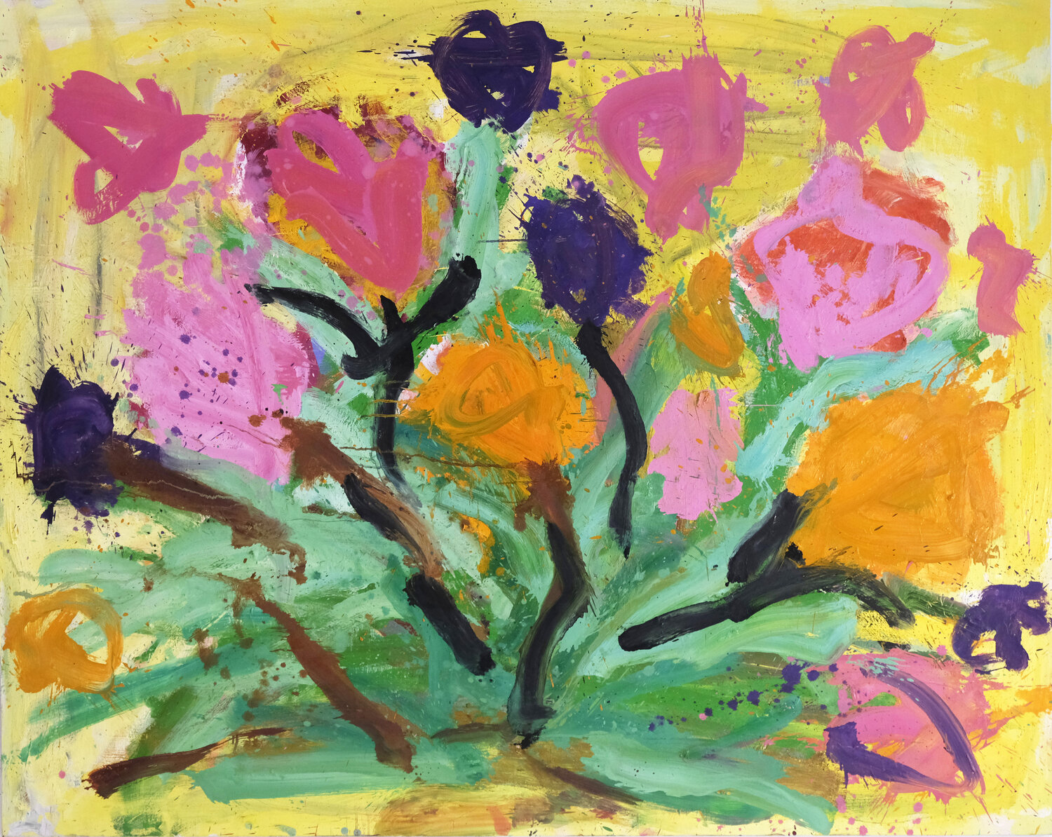 serie "las flores del bien " 8 , 2023 Jorge Nava Dipinto originale in vendita