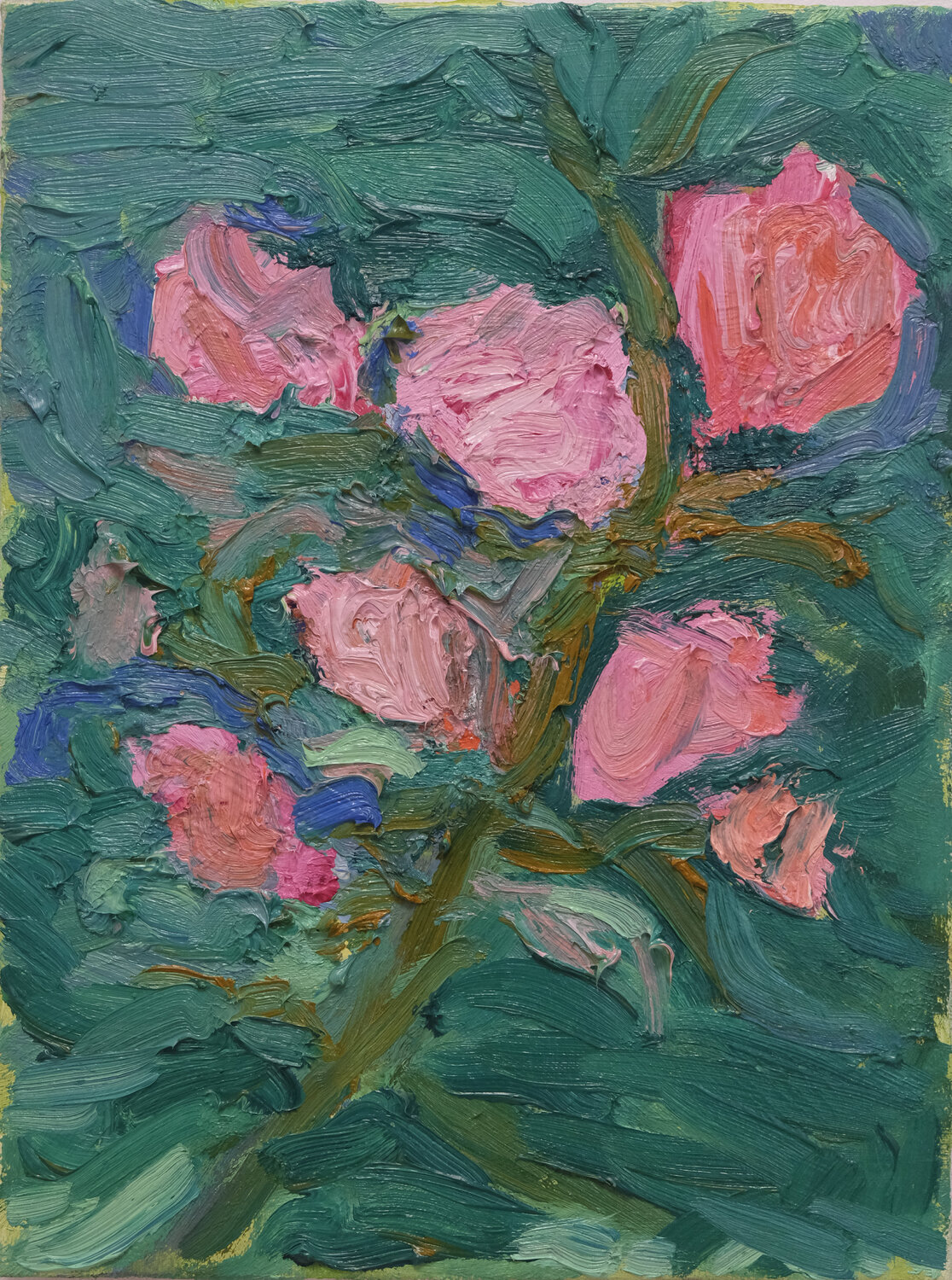 serie "las flores del bien " 11 , 2023 Jorge Nava Dipinto originale in vendita