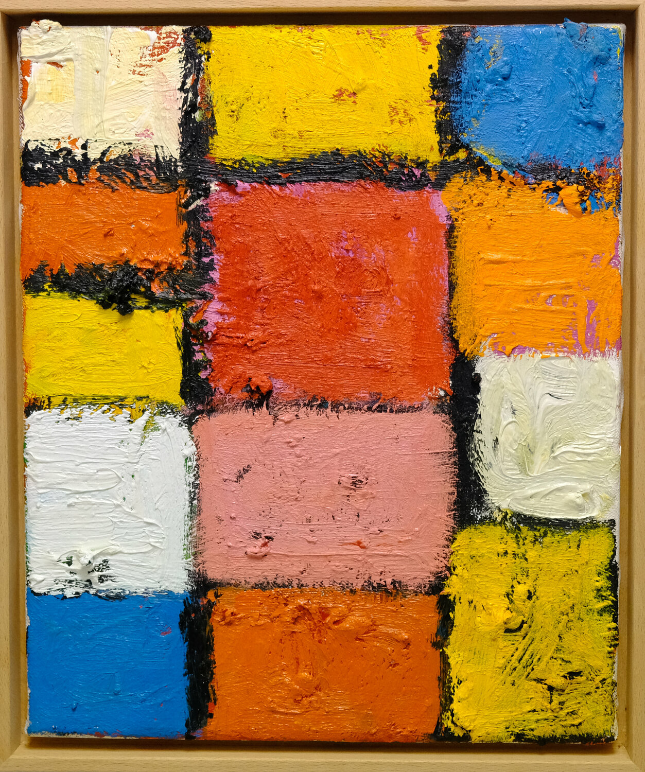 serie "cuadrados de colores" Jorge Nava