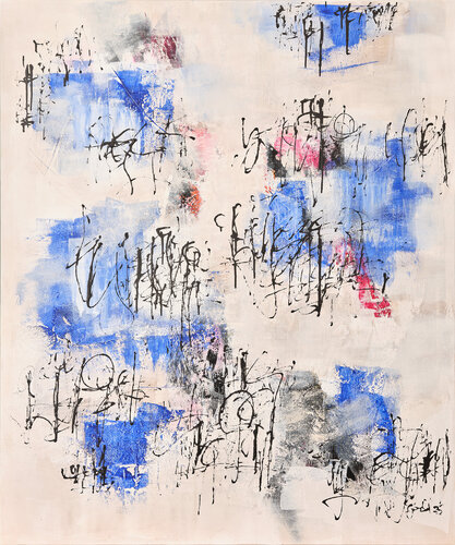 zabai II di Sylvia Goebel, Pittura in vendita su Singulart