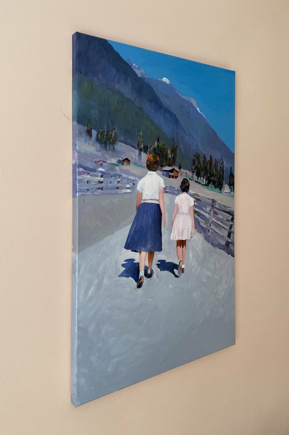 油彩画 室内風景 リアリズムS50 リアリズム絵画販売 : 現代リアリズム絵画をオンライン