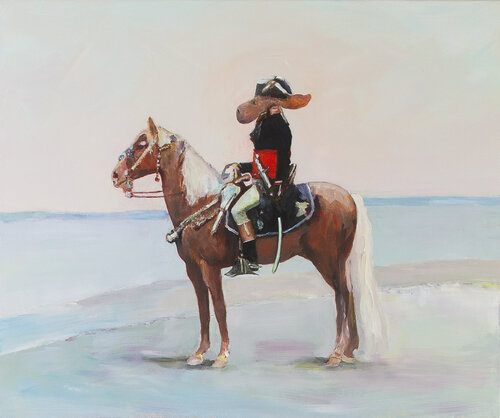 Grosse Männer 2: Bonaparte in Ägypten de Andreas Stiller, Pintura a la venta en Singulart