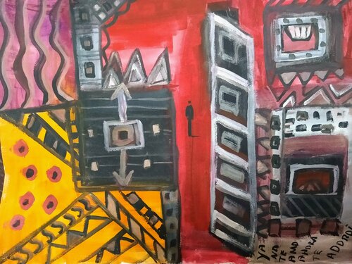 Trapped in time par Frank Chinea Inguanzo, Œuvre sur papier en vente sur Singulart