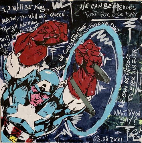 Captain Bowie van Erick Artik, Schilderij te koop op Singulart