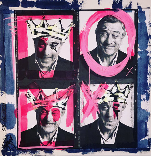 Robert De Niro Street van Erick Artik, Schilderij te koop op Singulart