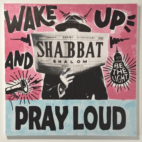 Pray Loud van Erick Artik, Schilderij te koop op Singulart