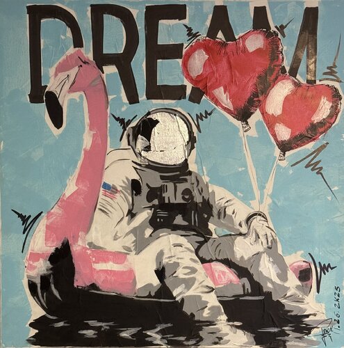 Astro dream von Erick Artik, Malerei kaufen auf Singulart