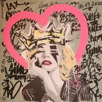 Marilyn Graffity wall Erick Artik