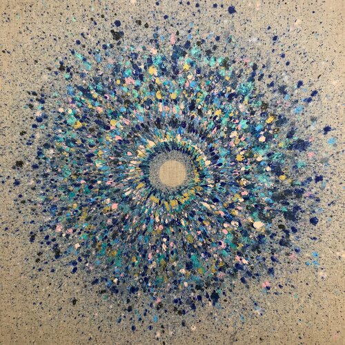 Explosion No 87 di Eleni Pratsi, Pittura in vendita su Singulart