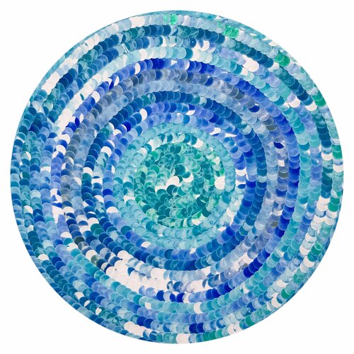 Infinity circles No 55 di Eleni Pratsi, Opera su carta in vendita su Singulart