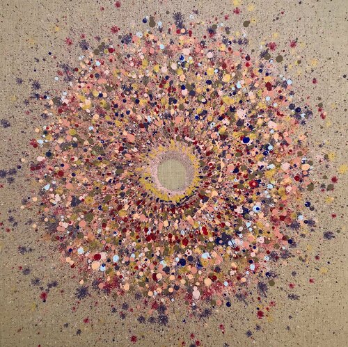 Explosion No 89 van Eleni Pratsi, Schilderij te koop op Singulart
