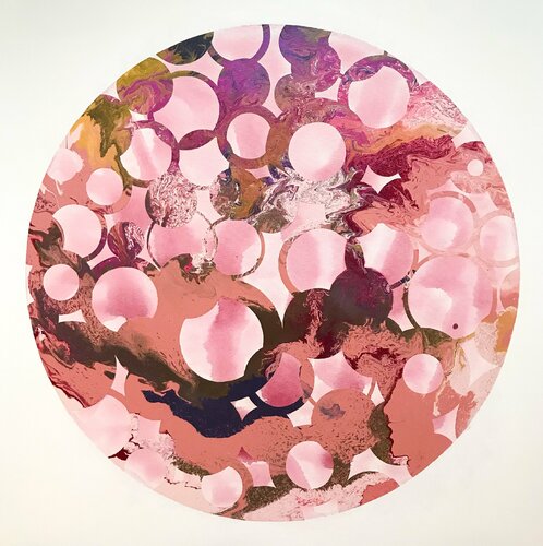 Composition No 197 van Eleni Pratsi, Schilderij te koop op Singulart