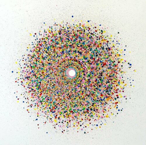 Explosion No 92 van Eleni Pratsi, Schilderij te koop op Singulart