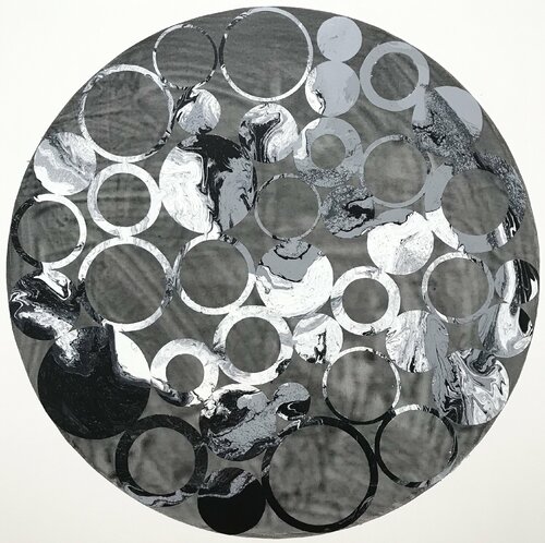 Composition No 206 van Eleni Pratsi, Schilderij te koop op Singulart