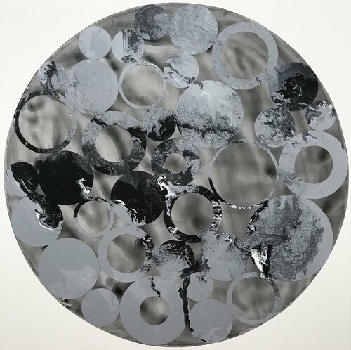 Composition No 207 van Eleni Pratsi, Schilderij te koop op Singulart