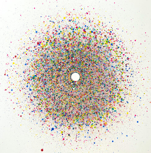 Explosion No 98 di Eleni Pratsi, Pittura in vendita su Singulart