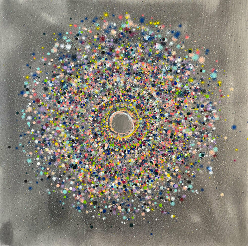 Explosion No 99 van Eleni Pratsi, Schilderij te koop op Singulart